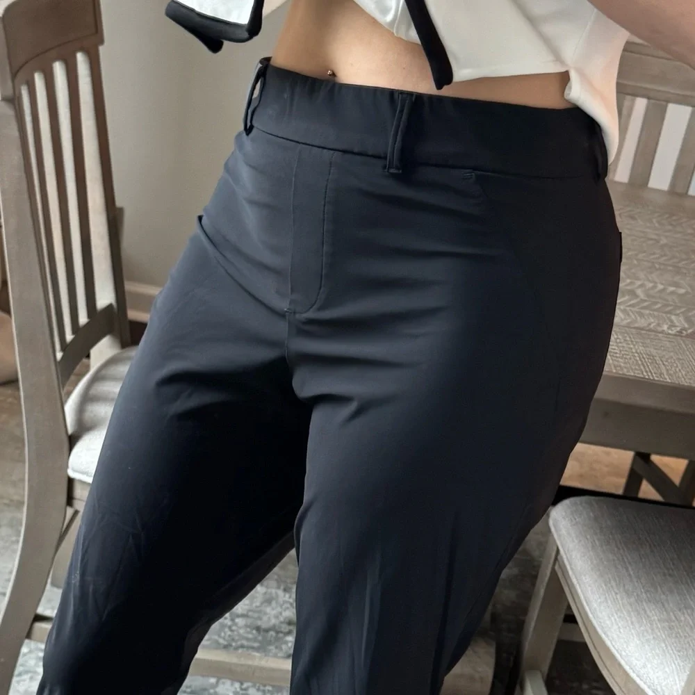 SPANX Active Comfortable Material Women's Black Work Office Style Pants - Picture 5 of 16